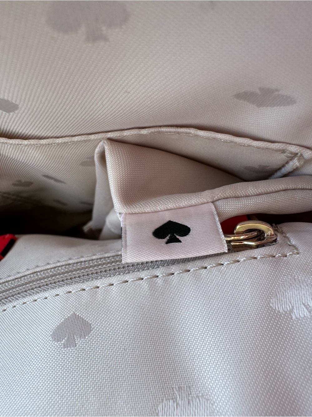 Kate Spade New York Hot Pink Maise Dome Saffiano Leather Crossbody Satchel Purse - Picture 14 of 16